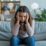 Teenager struggling with mood swings and poor concentration while studying, highlighting the importance of early mental health support.