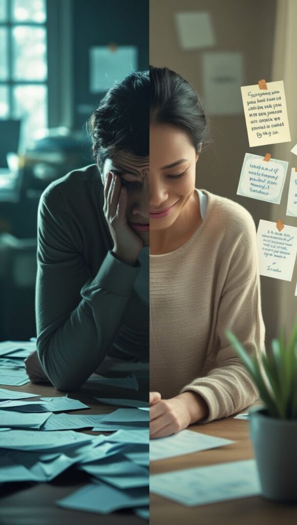 Woman experiencing anxiety and emotional stress, highlighting the importance of early mental health support and professional psychiatric care.